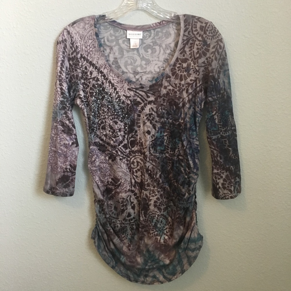 Motherhood Maternity Stretchy Casual Top